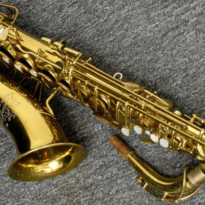 Vintage Martin Indiana Alto Saxophone Brass image 2