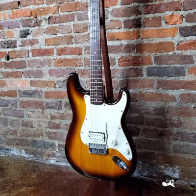 Jack's Guitarcheology / Squier "Tom Delonge"  Stratocaster Partscaster Electric Guitar (Honeyburst) image 8
