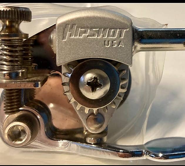 Hipshot USA Ultralight Bass Xtender 1/2" Chrome Reverb