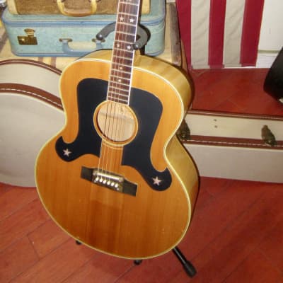 ~1976 Aria Everly Brothers Jumbo Acoustic Natural image 2