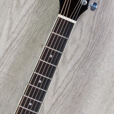 Oscar Schmidt OG10CEFLAG Concert Cutaway Spruce Top Mahogany Neck 6-String Acoustic-Electric Guitar image 12