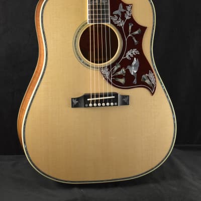 Gibson Custom Shop Hummingbird Custom Koa Antique Natural for sale