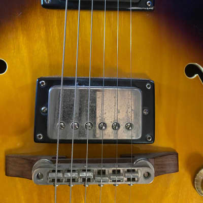 Morris MA-B jazz box / Gibson ES-175 clone, made in Japan around 1970 +/- violin burst image 6