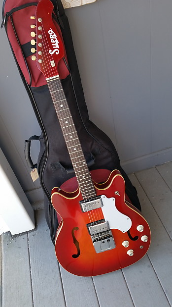 Supro Clermont 1968 Red image 1
