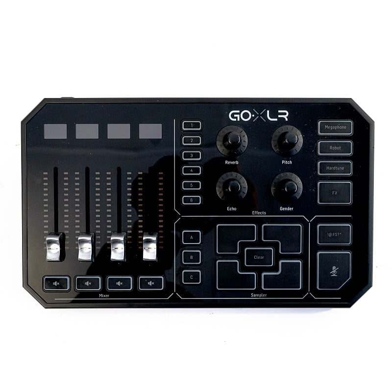 TC-Helicon GoXLR Revolutionary Online Broadcaster Platform with 4-Channel  Mixer