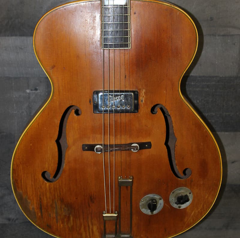 Epiphone Zephyr Deluxe 1947 Natural  With Case! image 1
