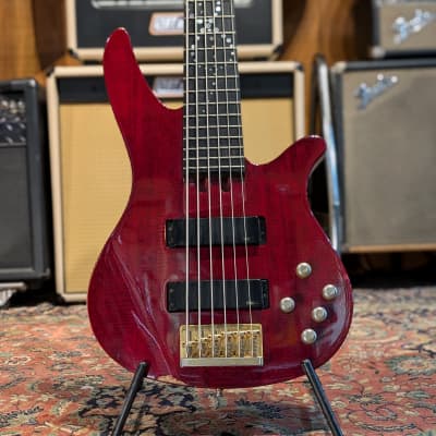 Yamaha RBX6JM 1999 John Myung - Ruby Red | Reverb