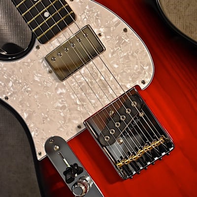 G&L Left handed USA ASAT Classic Bluesboy 2019 Redburst Lefty Guitar image 2