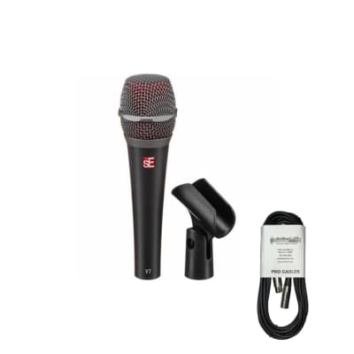 sE Electronics V7 Handheld Dynamic Microphone Supercardioid Polar