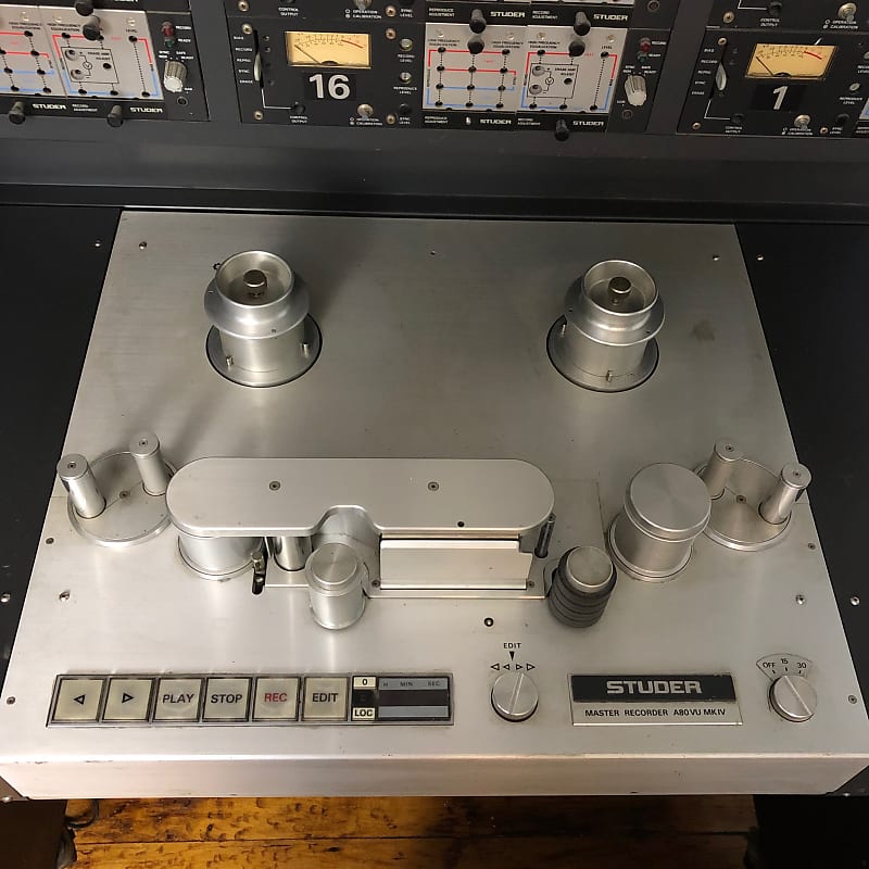 Preowned Studer A80 RC MK II Analog Tape Machine