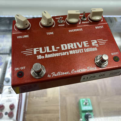 Fulltone Full-Drive 2 10th Anniversary MOSFET Overdrive | Reverb