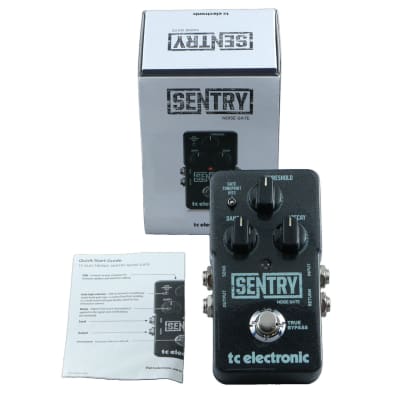 ギター tc electronic SENTRY Noise Gate TC Electronic Sentry Noise Gate Guitar Effects Pedal
