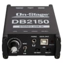 On-Stage USB Direct Box Passive DB2150
