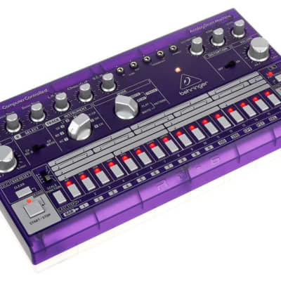 Behringer RD-6-GP Analog Drum Machine - Transparent Purple image 3