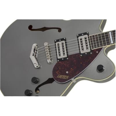 Gretsch G2622 Streamliner Center-Block Electric Guitar with V-Stoptail, Laurel Fingerboard, Phantom Metallic image 4