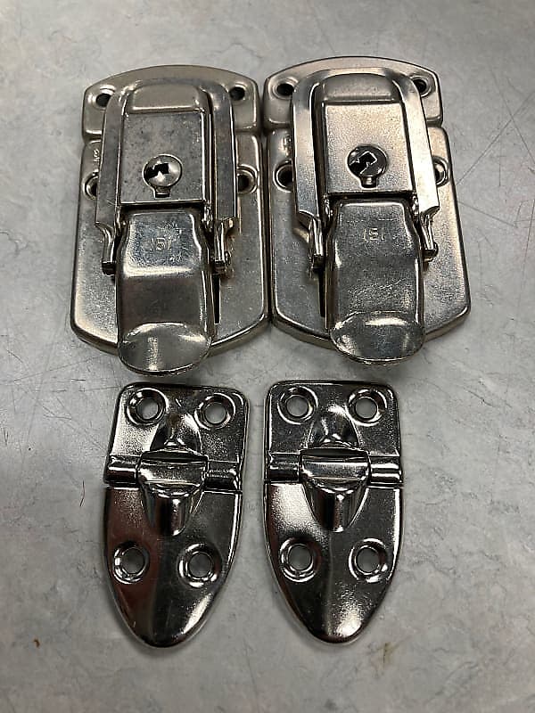Unknown Guitar Case Latch and Hinge Set Reverb