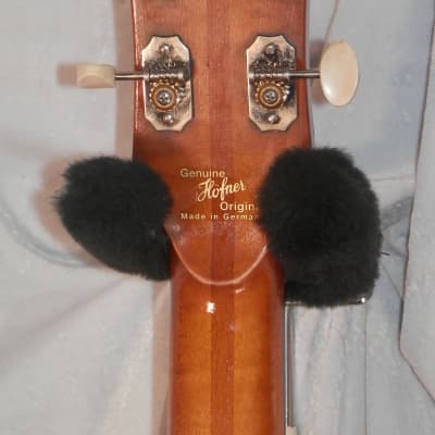 Hofner 500/1-61L-RLC-0 1961 Relic Violin Bass Sunburst Left Handed Made in Germany w/case German image 10