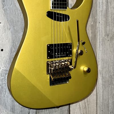 2023 ESP LTD Mirage Deluxe '87 Metallic Gold , Pro Setup ESP & Hard Shell Best Deal on the Planet ! image 3