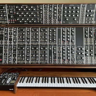 Synthesizers.com Studio-66 with 61-Key E and Walnut Cabinets 2020 image 1