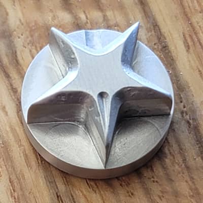 Ghost Electronic 1.0 5 Point Star Knob 2021 Aluminum, Stompbox, Guitar Knob, Guitar Effect image 2