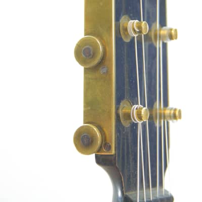 South German romantic guitar ~1880 - very beautiful and good sounding guitar - check the tuners + video! image 9