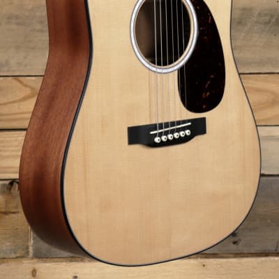 Martin DJR-10 Sitka Acoustic/Electric Guitar Natural w/Gigbag for sale