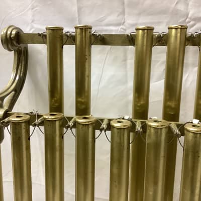 Vintage J.C. Deagan Orchestra Chimes Brass Tubes C-F No Cracks image 5