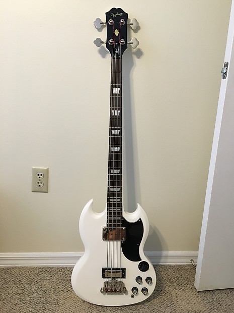 Epiphone CUSTOM SHOP SGベース EB-3 Epiphone SG Bass Ebony | Guitar Center