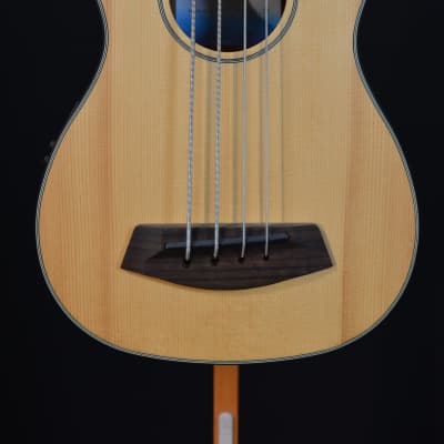 Kala SSMHG-FS Fretted Solid Spruce Top U-Bass 2010s - Natural - w/ Bag for sale