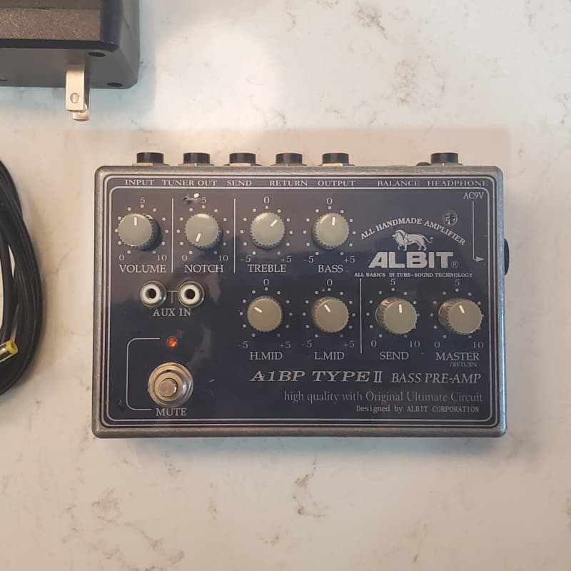 ALBIT A1BP Type II Bass Preamp High Quality with Original Ultimate 