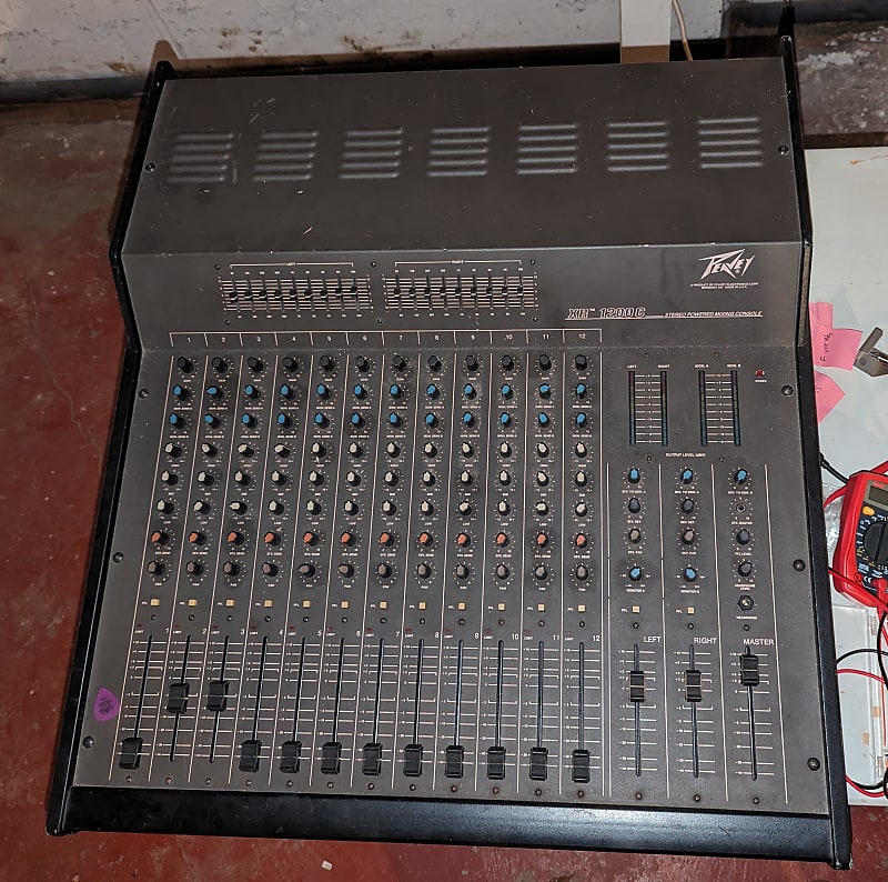 Peavey XR-1200C Stereo Powered Mixing Console image 1