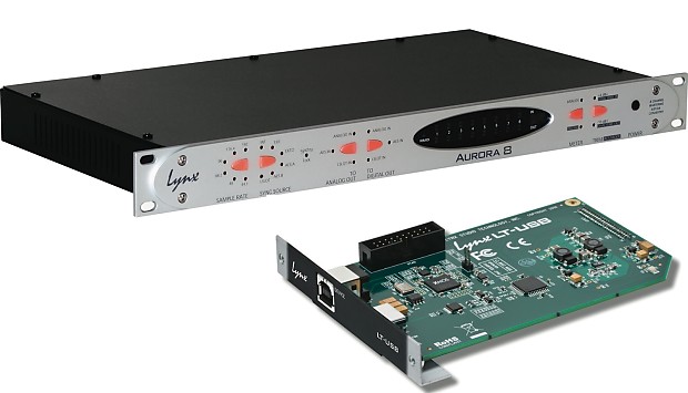 Lynx Aurora 8 8-Channel Mastering AD/DA Converter with LT-USB Card image 2