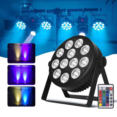 Algam Lighting - SLIMPAR-1210-HEX Proiettore Par LED 12 x 10W RGBWAU