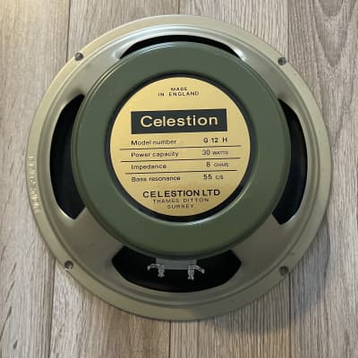 Celestion G12H Heritage Series Greenback 12" 30-Watt 8 ohm Speaker image 1