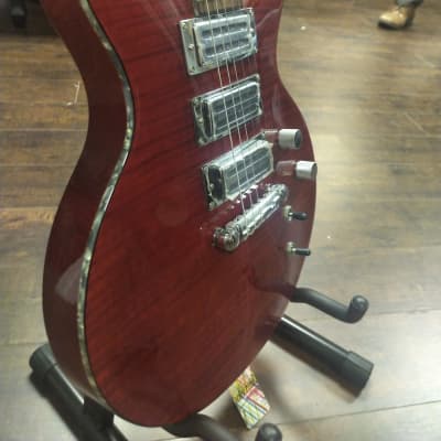 RARE New Alden custom 2019 Red Flamed maple - Gibson-Style Half Price! image 1
