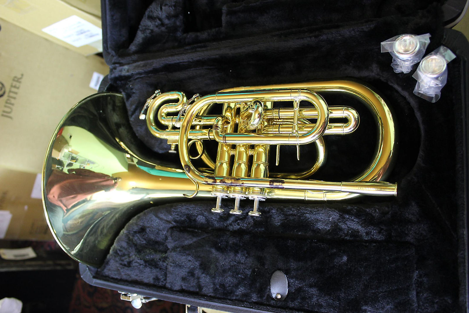 Jupiter JMP1100M Quantum Marching F Mellophone Reverb UK