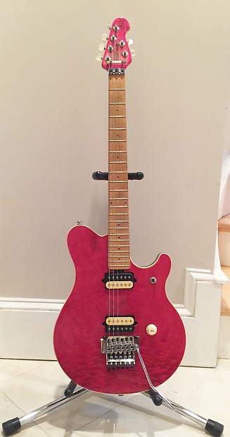 Musicman cheap evh pink