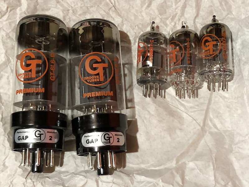 Fender Blues Deluxe Reissue Groove Tubes GT Series Tube Set Power Preamp