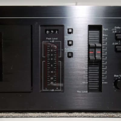 1990 Nakamichi MR-2 Stereo Cassette Deck Rare Idler-Gear-Drive Version 1-Owner Serviced w New Belts 06-2023 Brackets Included Clean & Excellent Condition #756 image 4