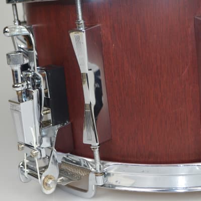 Sonor Phonic Plus D518x MR snare drum 14" x 8", Red Mahogany from 1989 image 13