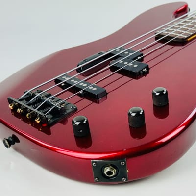 Schecter Genesis Bass, "Man, the Nut Was Just Gone," 1985 - Metallic Candy Red image 8