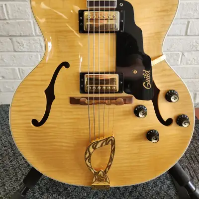 Guild X-170 Archtop 1999 Blonde w/ OHSC image 3