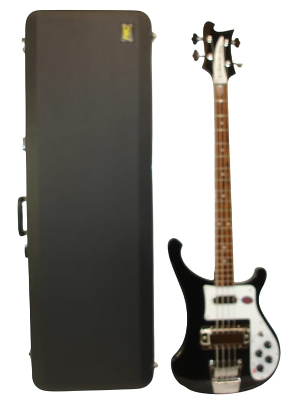 Rickenbacker 4003S Electric Bass Guitar - Jetglo with Case image 1