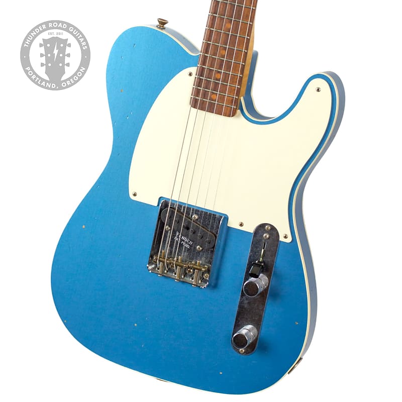 2018 Fender Custom Shop '59 Esquire Custom Journeyman Lake Placid Blue image 1