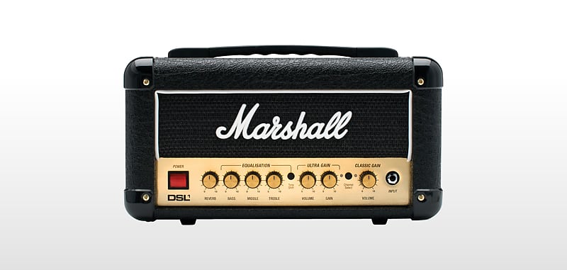 Marshall DSL1HR 2-Channel 1-Watt Guitar Amp Head