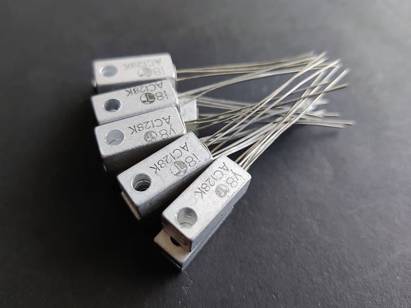 10x NOS Tungsram AC128 K Germanium Transistors for Vintage | Reverb