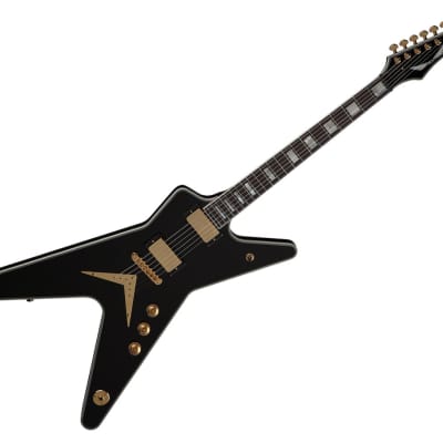 DEAN ML Straight Six Electric Guitar - Classic Black | Reverb