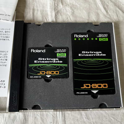 Roland SL-JD80-04 Strings EnsembleJD-800 鍵盤楽器 Roland SL