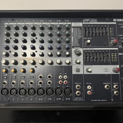 Yamaha EMX512SC アナログミキサー 12チャンネル Yamaha EMX512SC アナログミキサー 12チャンネル