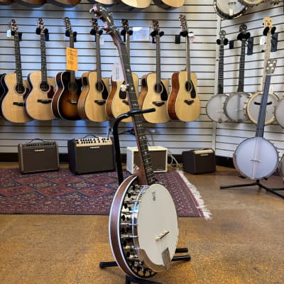 Deering USA Boston 5-String 11" Resonator Banjo w/Hard Case image 5